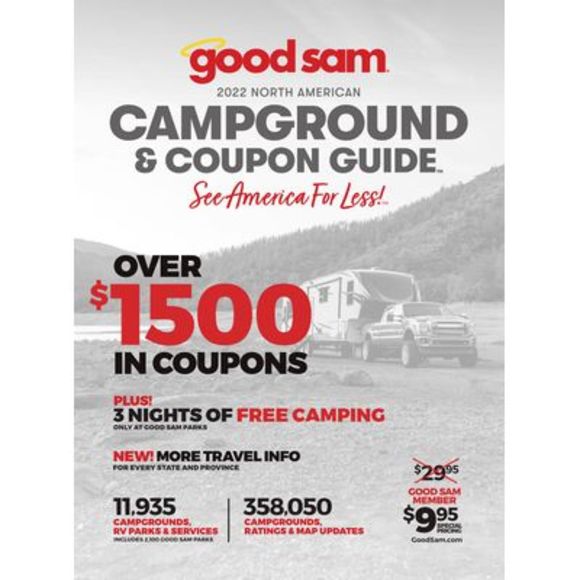 2022 Good Sam Campground & Coupon Guide -- Good Sam Enterprises - Picture 1 of 2